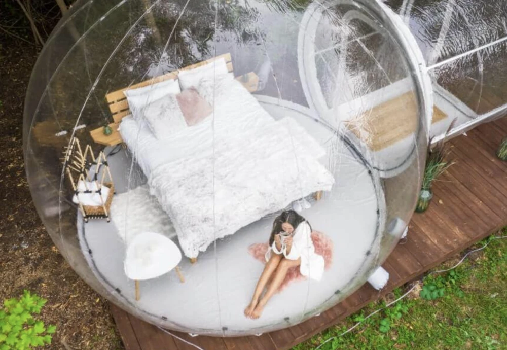 inflatable bubble tent house dome