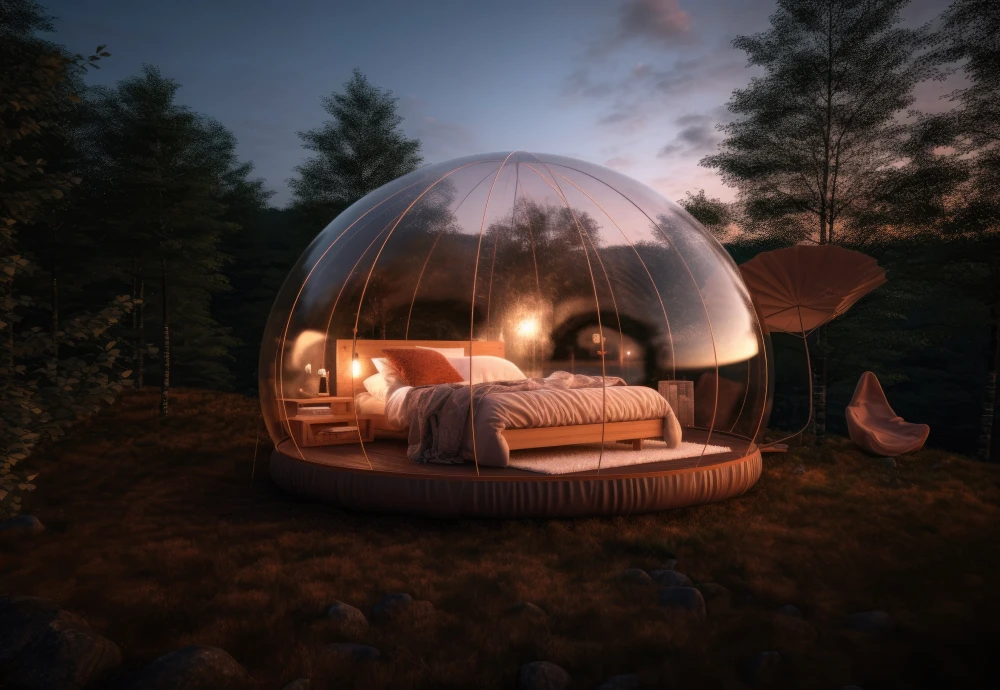 inflatable bubble tent house dome